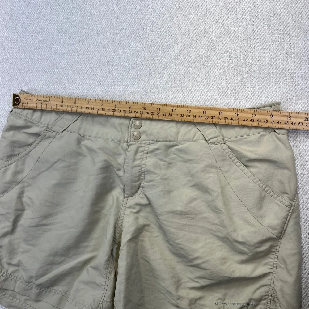 Columbia PFG Women's XL‎ Tan Omni-Shade Nylon Hiking Outdoor Utility Gorpcore